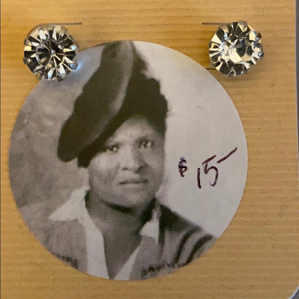 Medium sized stud earrings